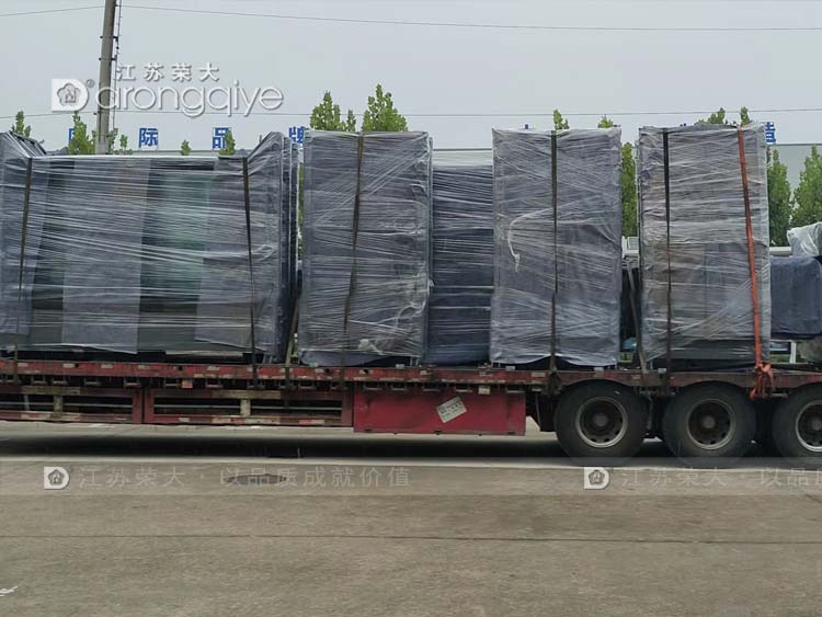 河北公交站臺(tái)候車亭發(fā)貨配圖一