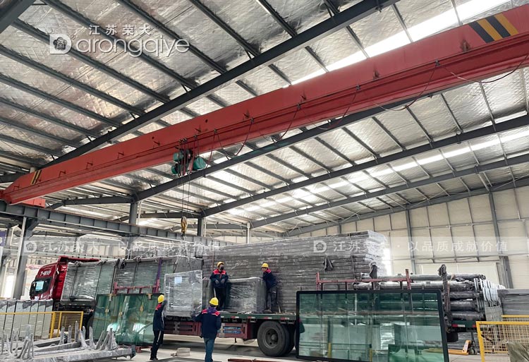 第二批公交車站候車亭發(fā)貨案例配圖一