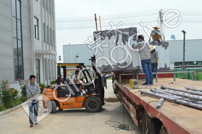 公共自行車棚發(fā)貨圖一