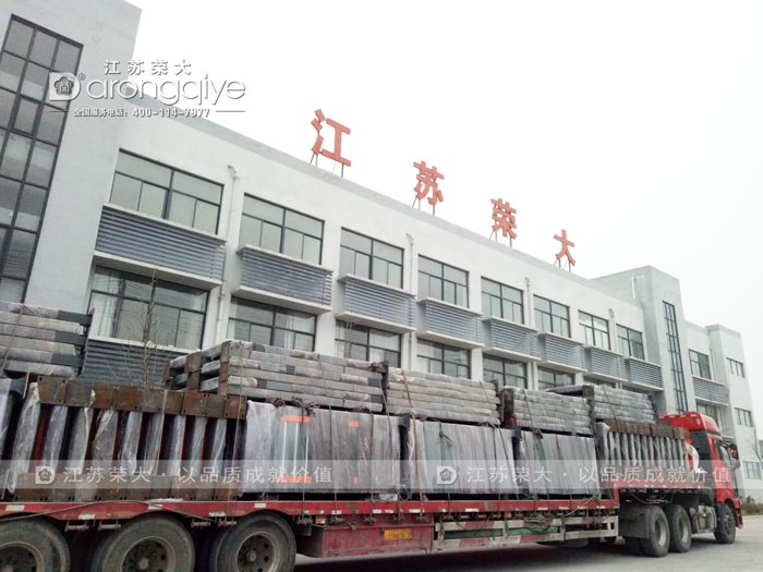 山東簡(jiǎn)易公交站牌發(fā)貨圖二