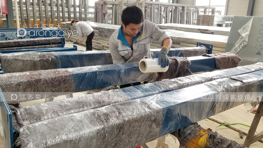 河南公交候車亭發(fā)貨圖一