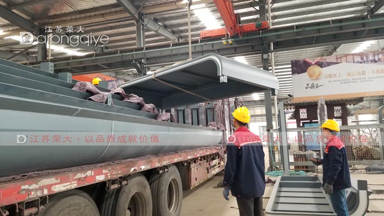 揚(yáng)州智能公交站臺(tái)發(fā)貨圖二