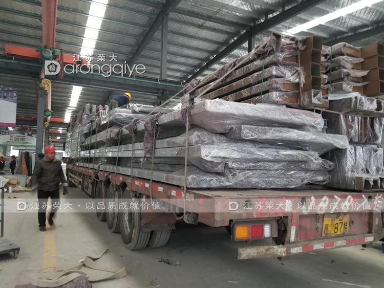 天津仿古候車(chē)亭發(fā)貨圖二